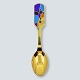 A. Michelsen; Christmas spoon 1990, Pia Schutzmann A. Michelsen; Christmas spoon 1990, Pia Schutzmann